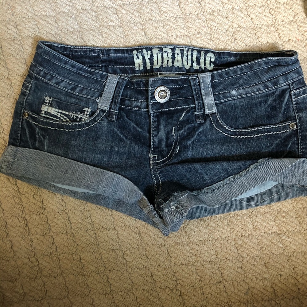Hydraulic Jean shorts